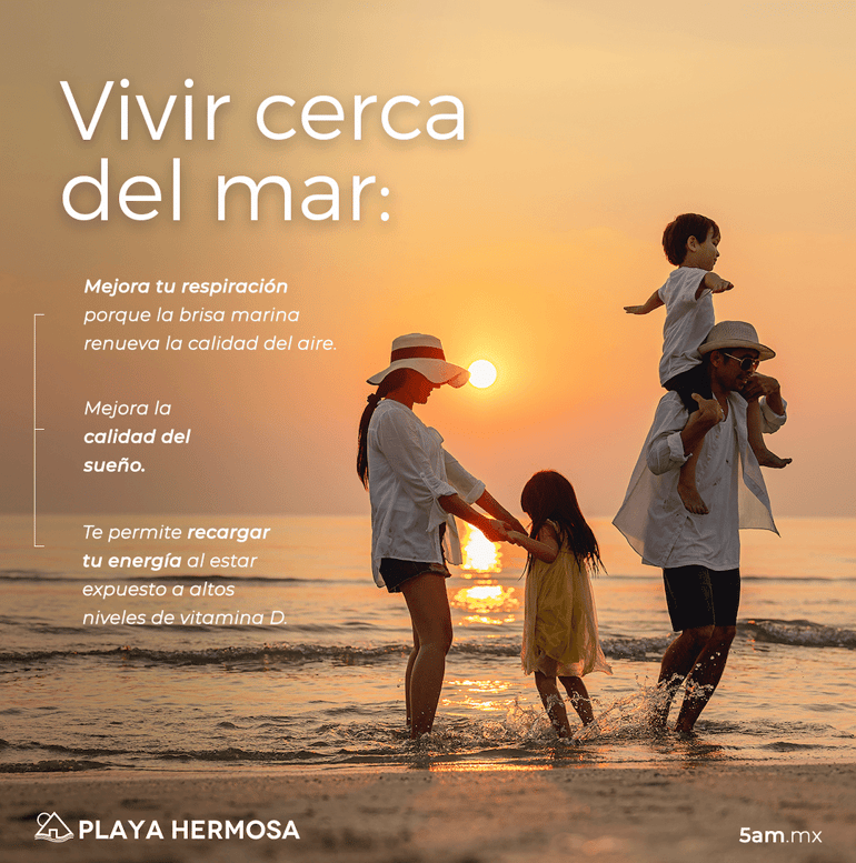 infografia porque vivir cerca del mar